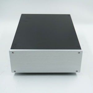 Full Aluminum Computer Audio Amplifier Case DIY High End Power Supply Separate Body HiFi Sound System Artistic Elegant Design