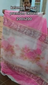 KELAMBU TEBAL MOTIF BUNGA KELAMBU JUMBO KELAMBU POLOS