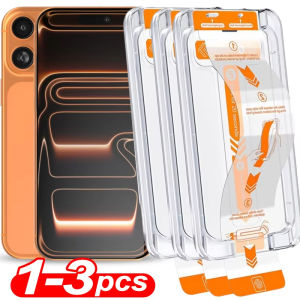 1-3pcs HD Tempered Glass Screen Protector for iPhone 18 Pro Max 17 16 15 14 11 12 13 mini X Scratch-Proof Dust-Free Installation