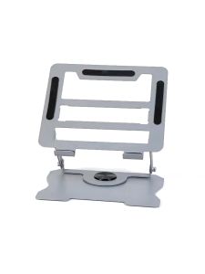 A-G Laptop stand can rotate 360 ° adjustable aluminum stand base solid aluminum alloy adjustable height foldable aluminum alloy metal tablet stand suitable for 10-17 inch laptops Mac office family and travel
