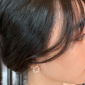ANTING KOREA TUSUK TITANIUM ANTING WANITA MUTIARA GAYA RETRO AKESORIS FASHION ANAK PEREMPUAN ANT46