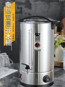 bình đun nướcXô pha trà nhà hàng inox304 xô nước nóng xô nước nóng điện xô cà phê xô đựng đồ uống