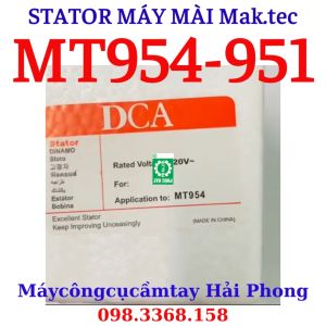 Sa to máy mài góc Mak.tec Mod.MT 951/954 - Stator ( 220V-50/60Hz )