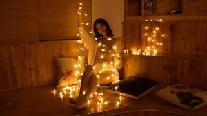 Merry Christmas: 100LED Outdoor Decorative Light - IP67 Waterproof Solar Lights