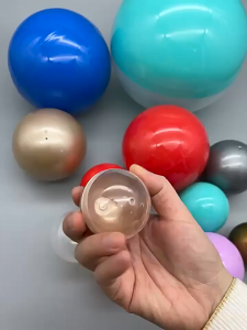 50pcs 28-32mm Gashapon Machine Shell Transparent Plastic Ball Empty