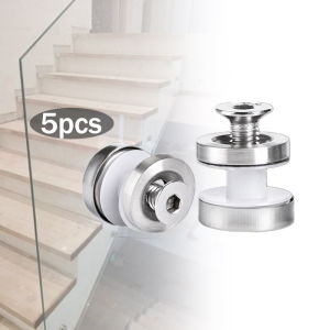 5pcs Baut Penjepit Kaca Stainless M8X25mm / Baut Penjepit Kaca Jepit Railing Tangga Rail Glass