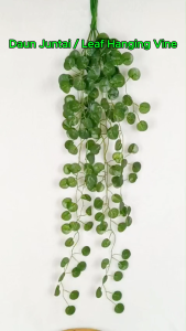 [Ready Stock] Artificial Vine Hanging Leaf 100cm / Daun Jurai Daun Juntai / Garland Leaf / Daun Hiasan / Artificial Wall Plant / Home Decoration 仿真挂壁藤曼叶子