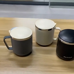 Home2U🏡 400ml Stainless Steel Coffee Cup - PP Inner Layer Large Capacity Coffee Mug Suitable for Home Office Outdoor Gatherings