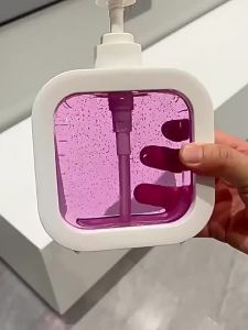 Có Thể Nạp Lại 300/500ml Phòng Tắm Hộp Đựng Xà Phòng Du Lịch Di Động Lotion Dầu Gội Sữa Tắm Giá Đỡ Bơm Tắm Chai Nhựa