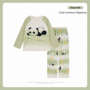 SHAPRA | Childrens Cartoon Taierzhen Cotton Sleepwear Set