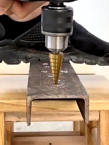 ชุดดอกเจดีย์ ดอกเจดีย์ ชุดดดอกสว่านเหล็กทรงกรวยเคลือบไทเทเนียม STEP DRILL SET เจาะขยาย 3/6pcs