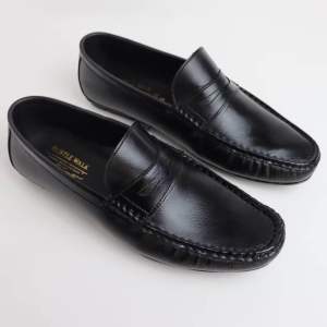 Moccasin รองเท้าหนังวัวแท้ 100% Gentle walk