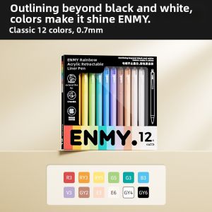 ENMI | Red Drawing Fine Line Pens Waterproof