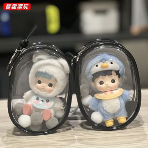 Vỏ Bọc Bảo Vệ Hình Động Vật HACIPUPU 10cm Cho Đồ Chơi Trẻ Em Vỏ Bọc Lông Thú Cưng Trong Suốt Chống Bụi