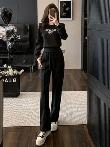 Shalldoer | New Spring Autumn Fashionable Youthful Korean Style Sportswear Set