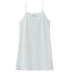 Hodo | Hodo Womens Modal Cotton Summer Thin Sleepwear Strap Design Mid-Length Simple Base Layer Casual Home Clothes 2024 New Model