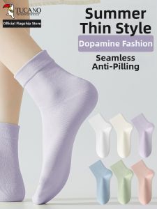 TUCANO | Breathable Moisture-Wicking Anti-Odor Cotton Mid-Calf Socks