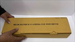 กล้องมองหลังตรงรุ่น TOYOTA REVO สำหรับต่อกับจอเดิมติดรถยนต์พร้อมชุดปลั๊ก กล้องมองหลังพร้อมมือจับเปิดฝาท้ายตรงรุ่นรถ TOYOTA REVO สีดำ