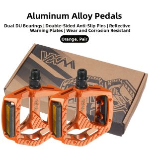 VXM | Aluminum Dual DU Bearings Ultra-light Bicycle Pedals