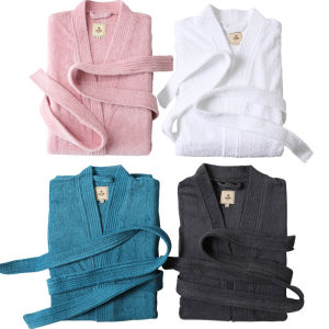 Cotton Bathrobe for Men and Women Absorbent and Quick-drying Towel Material