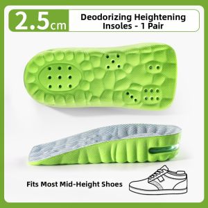 JVBV | Shock Absorption Invisible Height Increase Insoles