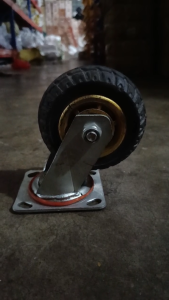 RTK Weighted elastic grey rubber wheel 4inch universal 4inch Fixed 5inch universal 5 Fixed 6inch universal 6inch Fixed