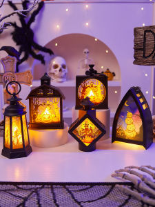 BEAUTY IN THE LIGHT | Halloween Handheld Castle Style Pumpkin Night Light