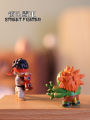 Japanese Genuine Stasto Capsule Toy Hell Cat Street Fighter Joint Name Spring Play Game Childhood Memories. 
