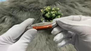 Dao móc khóa mini nhật Tamahagane lưỡi không gỉ sắc bén– Dao gọt hoa quả trái cây ghép cành điêu khắc nghệ thuật