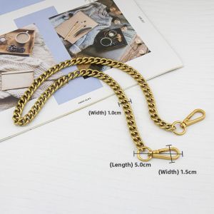 YUESIHUI | High-Quality Antique Gold Chain Accessories for Shoulder Bag