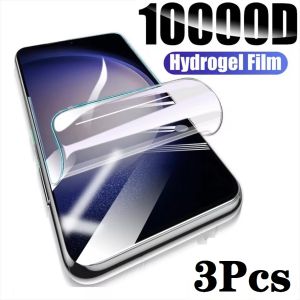 3Pcs Hydrogel Film For Samsung Galaxy A06 A05 A05s A13 A14 A22 A16 A25 A31 A32 A33 A34 A35 A51 A53 A54 A55 Screen Protector