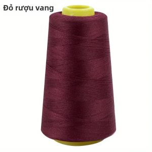 Chỉ May Polyester Nhiều Màu Sắc 3000 Thước Chắc Chắn Mượt Mà Dùng Được Cho Máy May Và Thêu