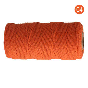Dây Thừng Macrame 100m 2mm 100% Cotton Nhiều Màu Sắc Thân Thiện Với Môi Trường Dùng Làm Đồ Thủ Công DIY Cho Trang Trí Tiệc Cưới Đồ Gia Dụng Thủ Công Mỹ Nghệ