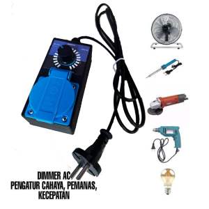 dimmer alat pengatur kecepatan gerenda bor listrik pemanas