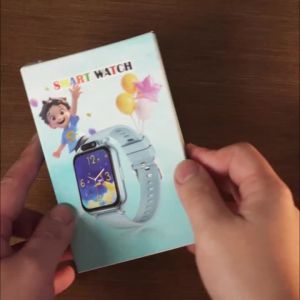 2026 Upgraded Kids Smart Watch 300Mah Battery with Long Standby Multiple Sports Modes Pedometer Flashlight Calculator