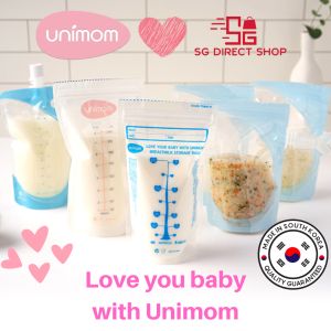 KOREA Unimom BPA-free Breast milk storage bag with Thermal Sensor | Big Size | Food Grade & FDA approved