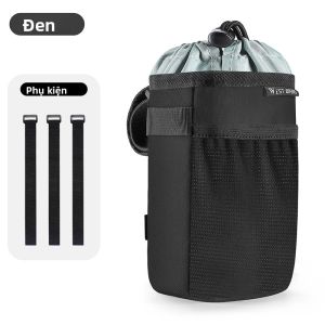 WEST BIKING Túi Đựng Yên Xe Đạp Đa Năng MTB Tay Lái Xe Đạp Túi Đựng Khung Xe Đạp Túi Đựng Bình Nước Cách Nhiệt Polyester Đen/Xanh dương/Tím/Hồng
