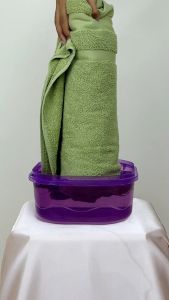 Pure Cotton Large Size Bath Towel Soft Thick 490g Tuala Mandi Dewasa Serap Air Tahan Koyak Cepat Kering #Y8772