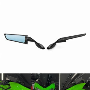 BIG EXPL OSION | Kawasaki ZX4RR Motorcycle Rearview Wing Mirror Foldable Reflector