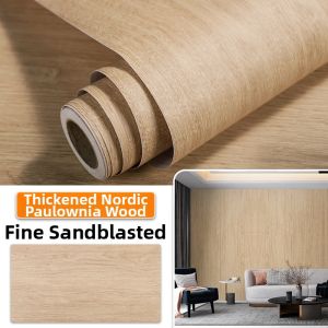 XIANXIANWUFANG | Waterproof Wooden Texture Vinyl Wrap for Furniture