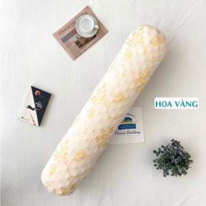 Gối Ôm Cao Su Non Zara Home Dạng Mút Xốp Dài 35x100cm  Ruột Gối Ôm Cao Su Thiên Nhiên Có Kèm Vỏ Gối Có Khoá Kéo