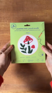 DMC ชุดปัก Learning Punch Needle Kit และ Fine Punch Needle Kit สำหรับมือใหม่ มีวิดีโอสอนทุกขั้นตอน