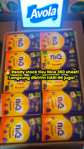 Tisu Nice 360 Sheet (1 PACK) – Serbaguna Termurah