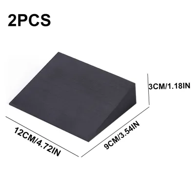 2PCS Yoga Wedge Blocks Squat Wedge Block Multi-Functional Yoga Stretch Slant Board Non-Slip Calf Raise Block for Pushup Pilates