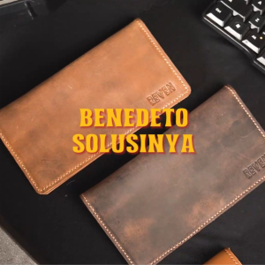 Dompet Pria Kulit REVEN BENEDETO LONG WALLET Distro Terbaru 2024 Import Keren Elegan Vintage Panjang