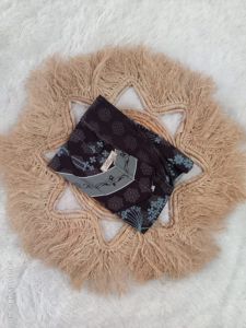 Hijab pet Jersey printing motif Daun