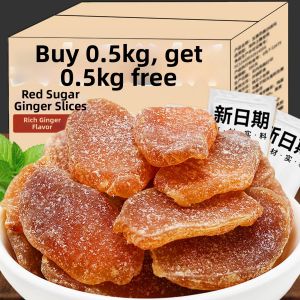 Ready-to-Eat Handmade Dried Ginger Slices for Snacks