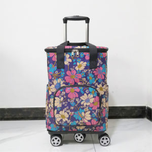Foldable Quiet Shopping Trolley Bag