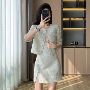 SUYE | Elegant High End Two Piece Dress Set