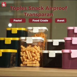 Indokurnia Toples Snack Airproof Premium American Colour